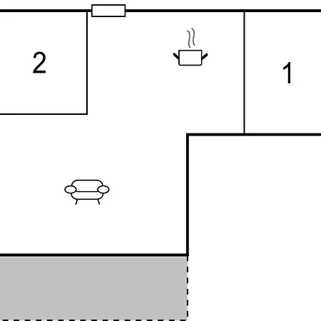 Two-bedroom Holiday Mimosevej 03 Dom wakacyjny *
